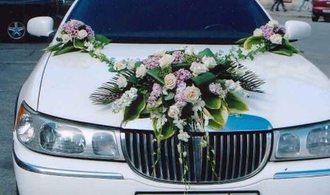 Украшение свадебной машины